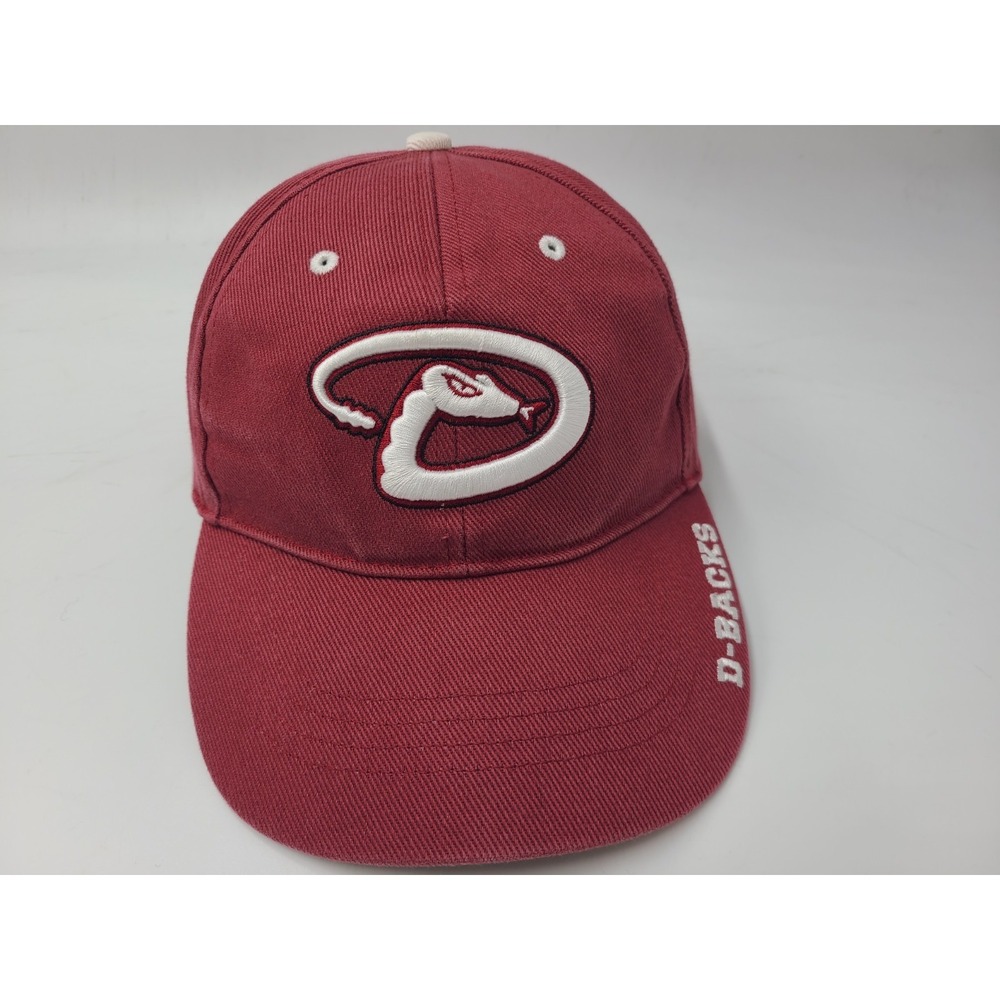 Arizona Diamondbacks TEI‎ Adjustable Hat Cap AZ Men Women MLB Baseball Red White